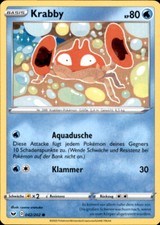 Pokemon - 42/202 Krabby - Schwert & Schild 1 - Deutsch