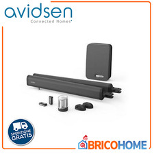Kit di automazione connessa Avidsen Teha Connect per cancelli a 2 battenti 24v-