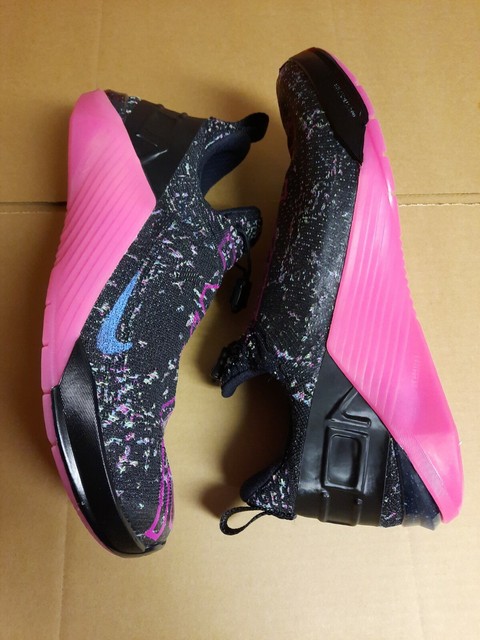 Nike React Metcon AMP Black Fire Pink 