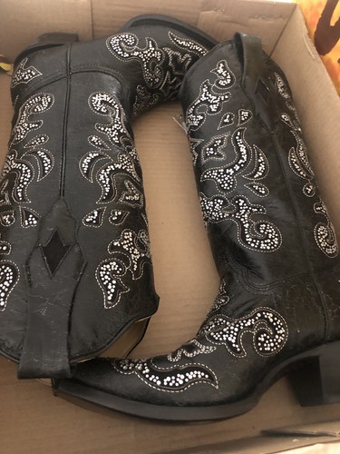 Women Black Corral boots size 6.5 