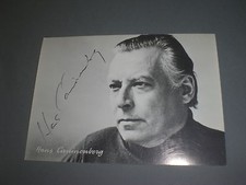 Hans Canninenberg signed signiert autograph Autogramm auf Autogrammkarte