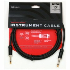 D&rsquo;Addario PW-AMSG-10 American Stage Instrument/Guitar Cable/Lead, Str-Str 10ft