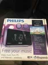 Philips Streamium Np1100 Deluxe Music Steaming Devise W Box Instructions