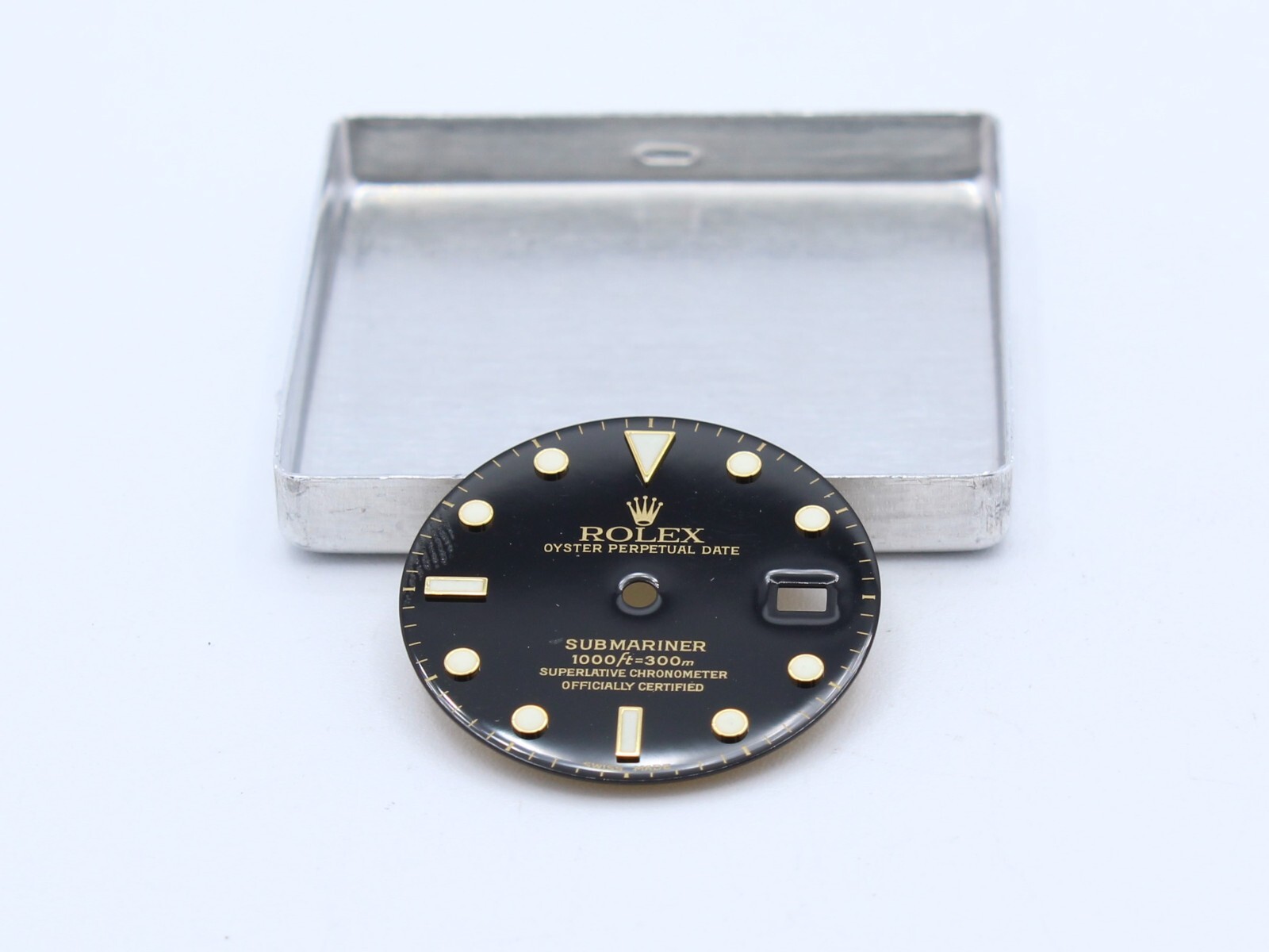 Genuine Rolex Submariner Black Dial ( LUMINOVA ) 16803 – 16808 – 16613 – 16618
