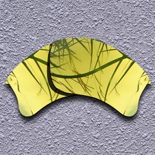 US 24K Golden Polarized Replacement Lenses For-Oakley Flak Jacket XLJ