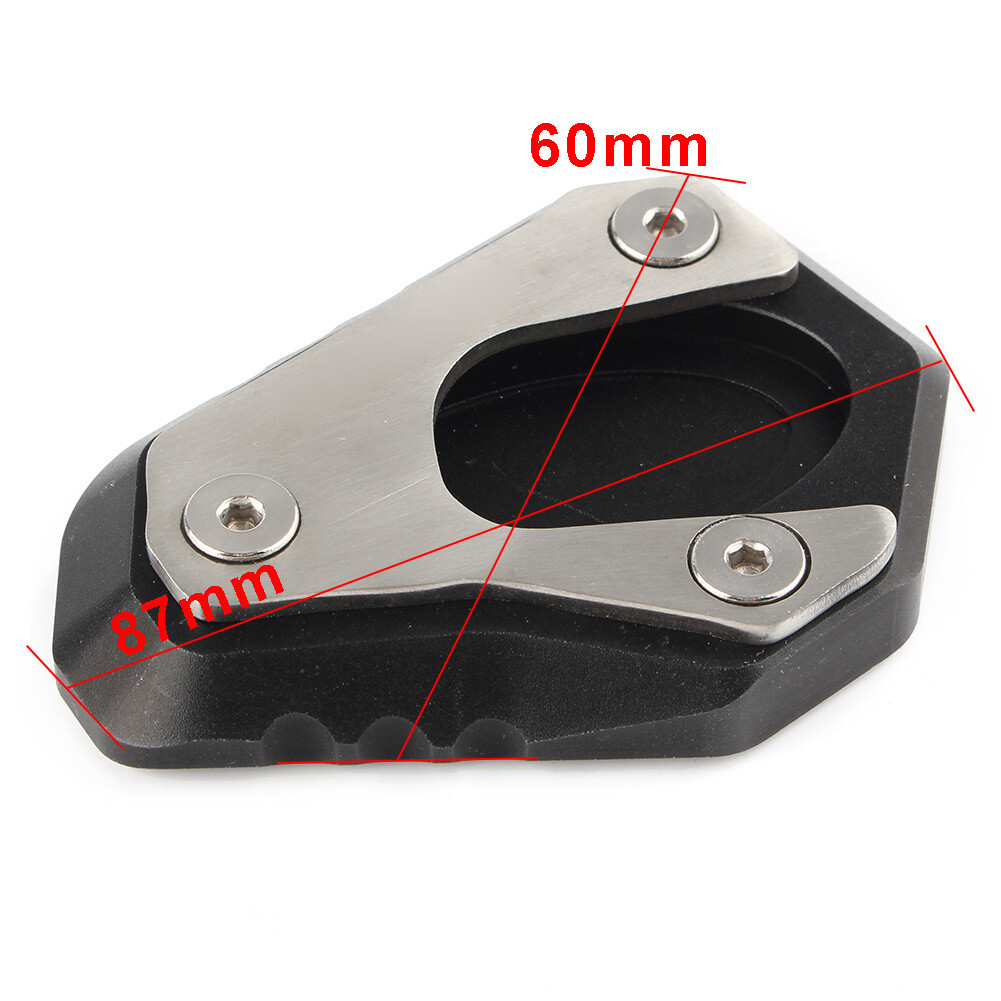Side Stand Kickstand Foot Plate Pad For Kawasaki Ninja ZX