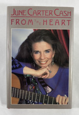 From the Heart - June Carter Cash - HC DJ 1st 1st **SIGNED** Autographed