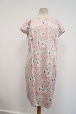 Typhoon dress women's dress ladies' dress pink midi mididress size 40 New