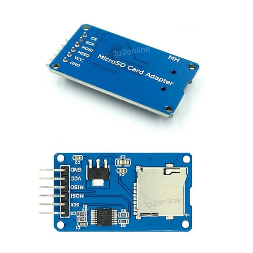 Arduino Micro SD Card Reader Module 3 Pack SPI Mini TF SDHC Board Chip Readers - Picture 2 of 3