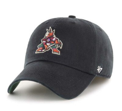 '47 NHL Arizona Coyote's キャップ Men's Arizona Coyotes '47 Black Reflex Hitch Snapback Hat