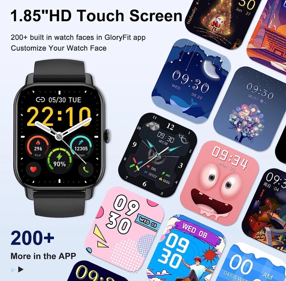 Smartwatch Man and woman Waterproof and fitness watch - Bild 4 von 4