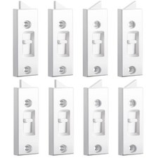 8 Pcs Window Latch Locks Spring Loaded Window Tilt Latch 2 Inch Hole Center
