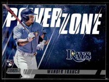2022 Topps Stadium Club Power Zone Red Wander Franco Rookie Tampa Bay Rays