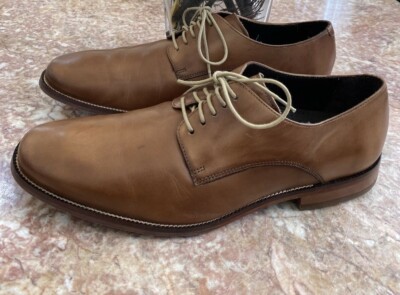 Cole Haan Men\'s Classic Brown Go to Plain Toe Lace Up Oxfords Size 11M Cole Haan Mens Go To Oxford Plain Toe - Walmart.com main image 4