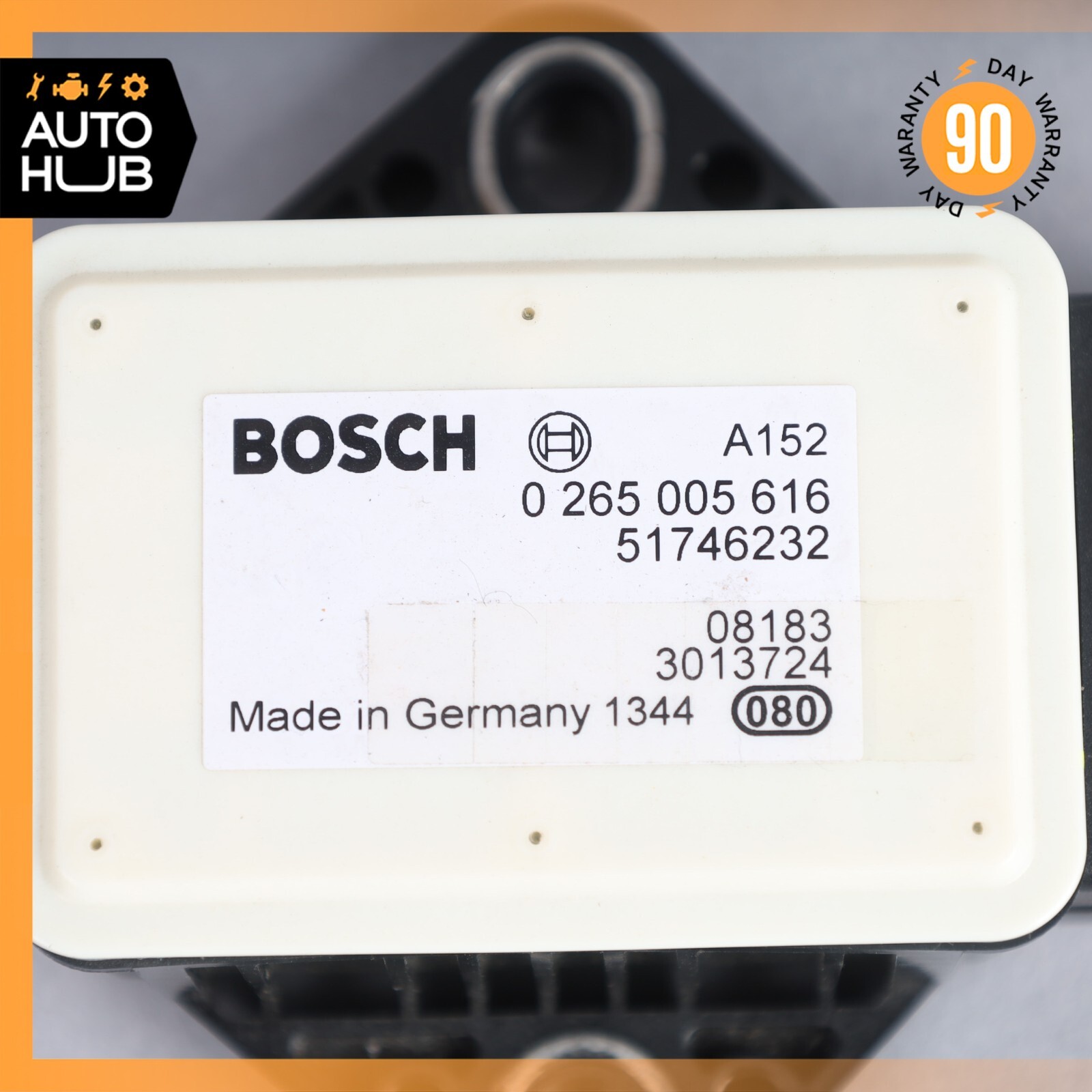 03-19 Maserati GranTurismo Quattroporte Gran Cabrio Yaw Turn Rate Sensor OEM