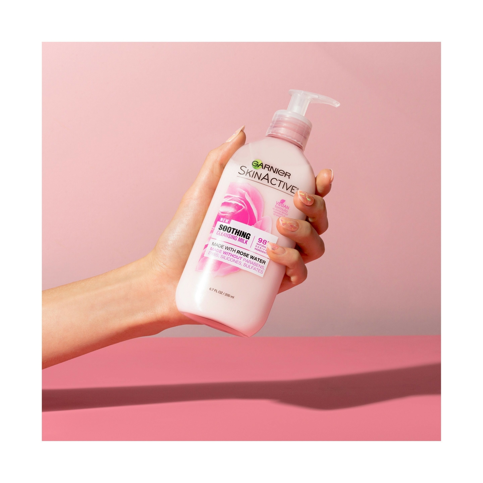 garnier skinactive soothing cleansing milk
