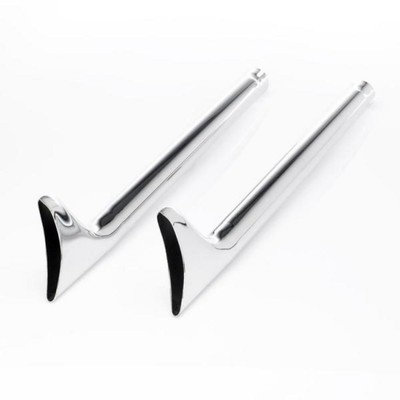 Paughco DS605-1 Fishtail Extension - Chrome