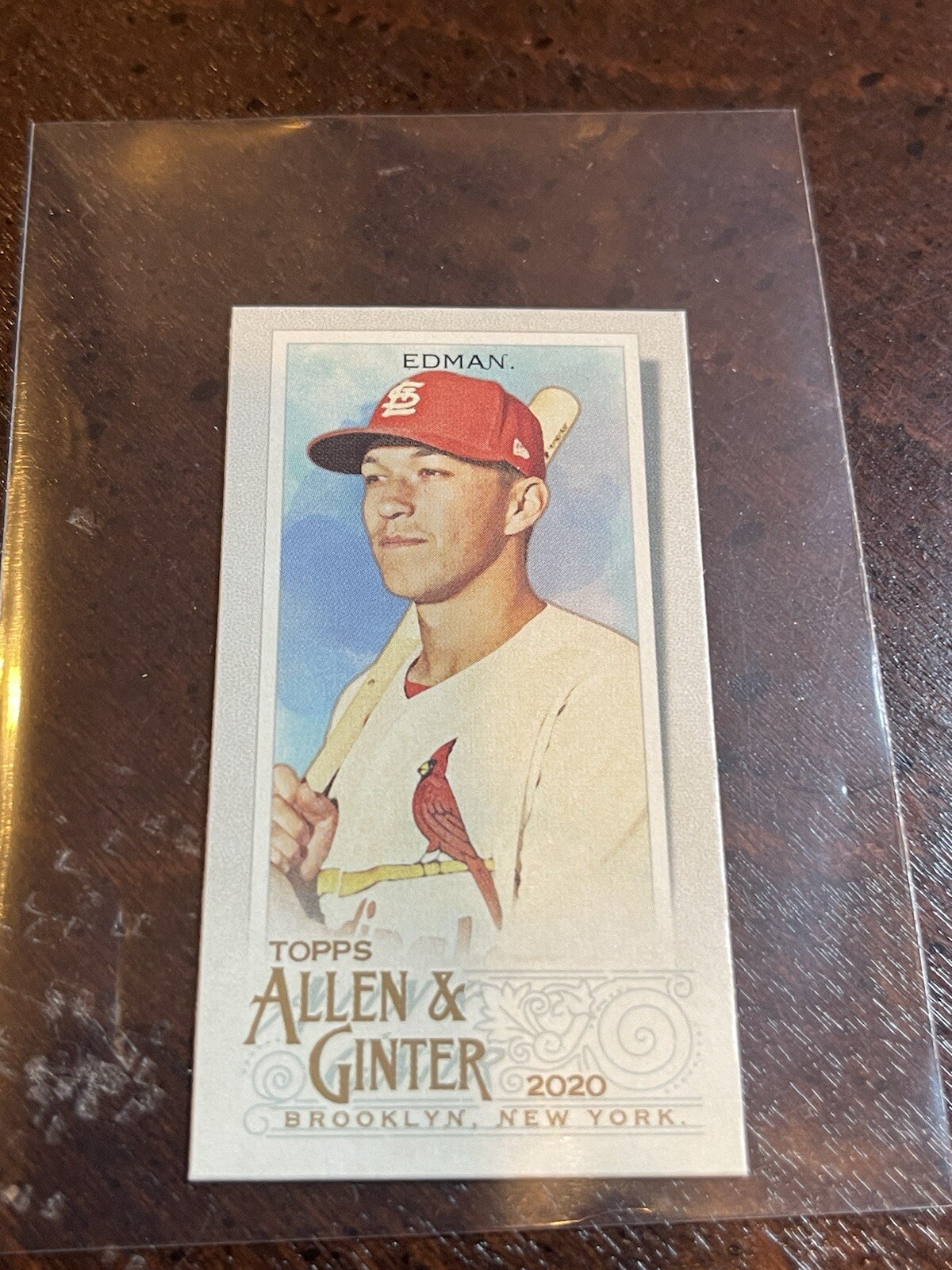 2020 Topps Allen & Ginter's - Tommy Edman #265 Mini A&G Back for sale ...