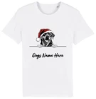 ROTTWEILER Personalised Christmas Dog T-Shirt Mens Womens Kids Dogs Name Gift