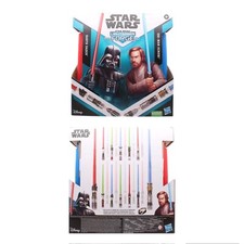 Hasbro Star Wars Lightsaber Forge Duel Darth Vader Obi-Wan Kenobi Lightsaber