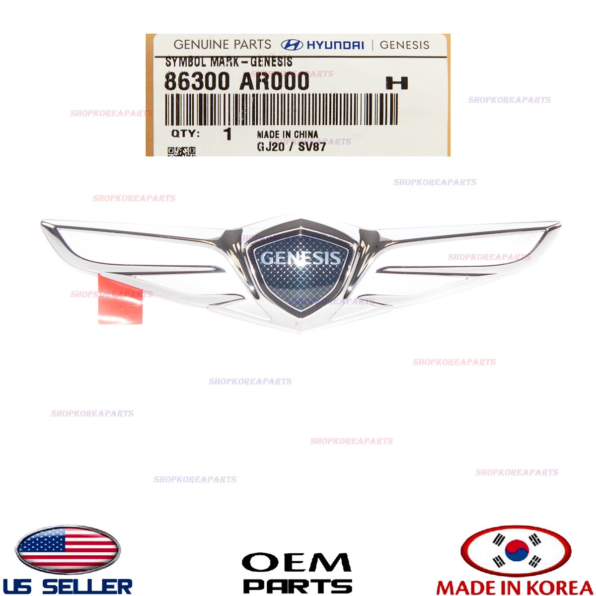 GENUINE Hood Emblem Front Symbol Mark Logo ⭐OEM⭐ Genesis GV70