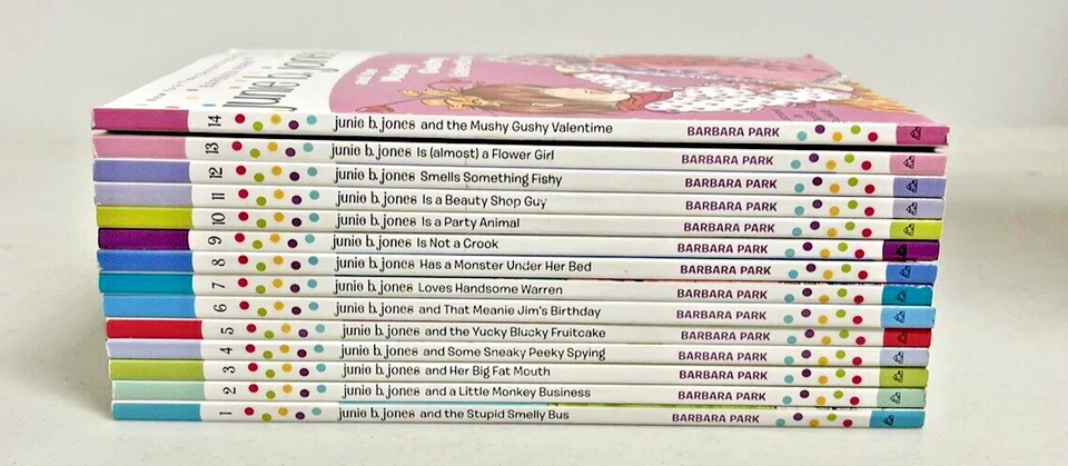 Junie B. Jones Collection Books #1-14 by Barbara Park New! No Box Foto 2 de 2