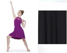 Child XL BLACK Dance Costume Dress BALANCE