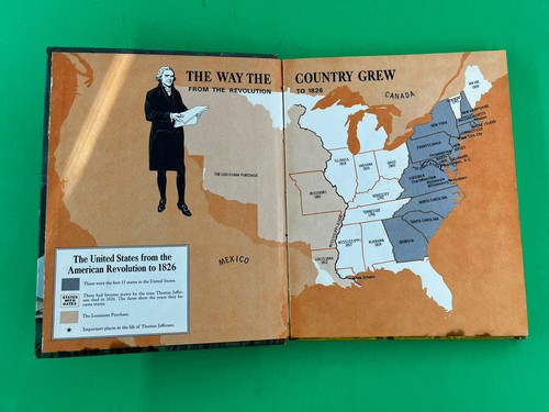 Vintage MEET THOMAS JEFFERSON Hardcover Book by Marvin Barrett, Illustrated - Picture 4 of 10