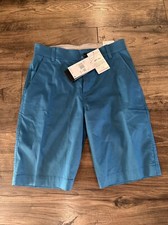 Nike Dri-FIT UV Men's 10.5" Golf Chino Shorts Size 28 Marina Blue DA4139-404
