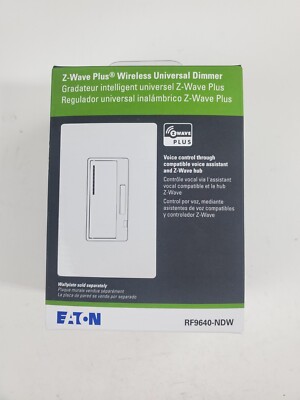 EATON RF9640-NDW-BX-LW   Z-Wave Plus Wireless Universal Dimmer White 