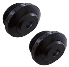 Hot Tub Basics | Spa Jet Return Nozzle 400-1411CB 2-Pack 1.5" NPT Black