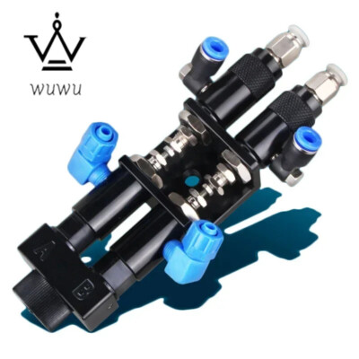 1:1 Dual Liquid Dispensing Valve High Precision AB Dual Liquid Dispensing Valve