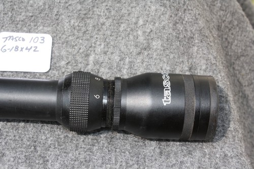 Tasco SPL618X42R 6x-18x42mm Matte Black Rifle Scope A/O Duplex 103 - Picture 3 of 14