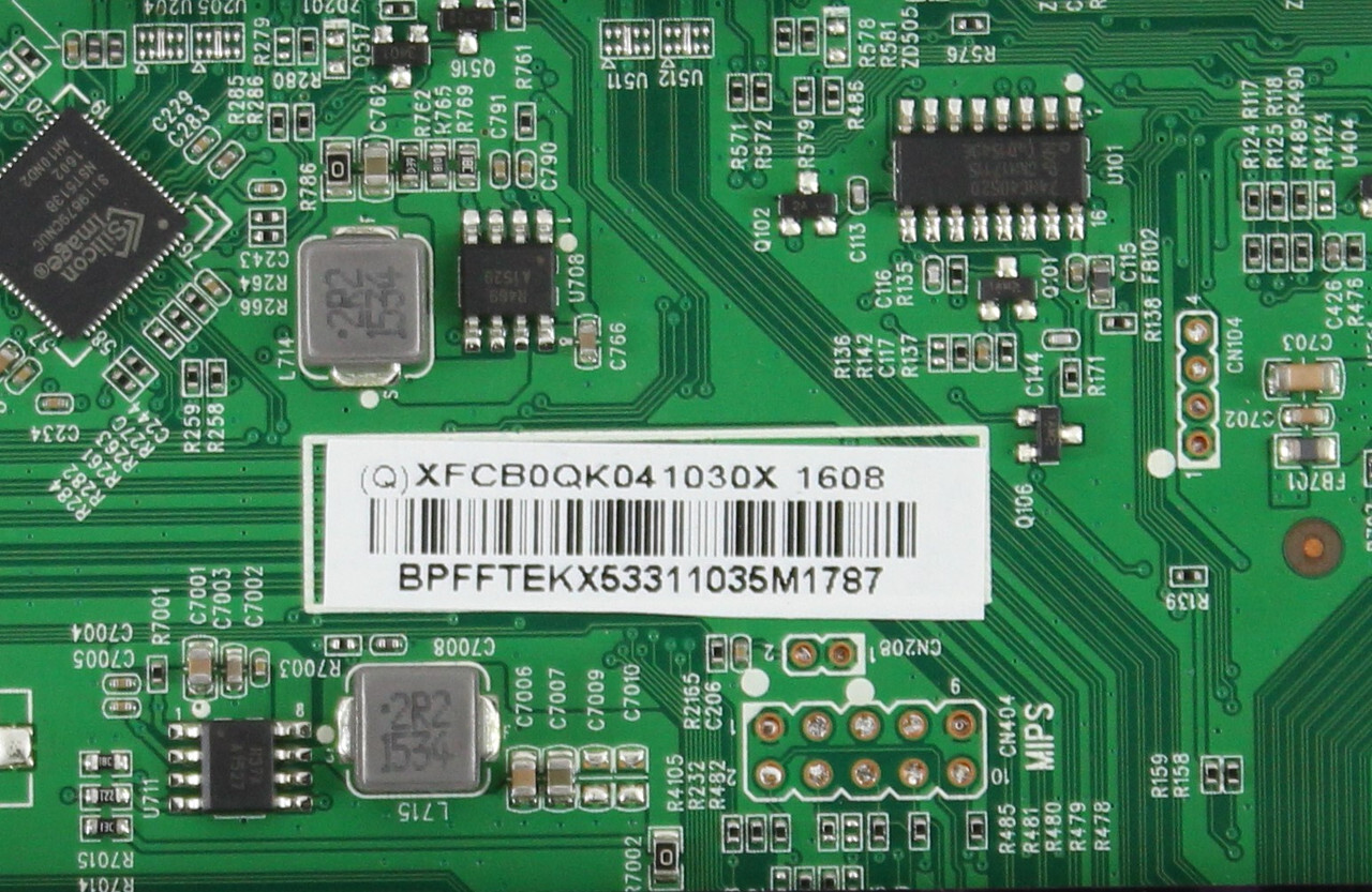 Vizio D40u-D1 Main Board (XFCB0QK0410) 756TXFCB0QK041