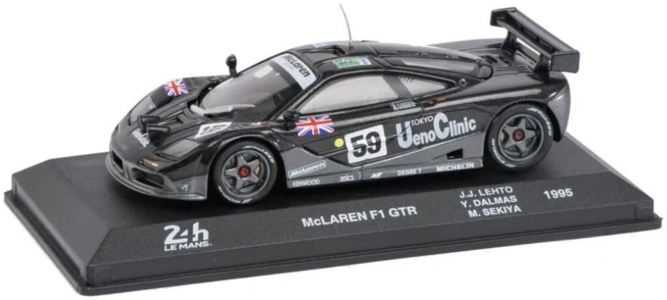 McLaren F1 GTR 1995 JJ.Lehto/Dalmas/Sekiya - Le Mans 1/43 Model Car.