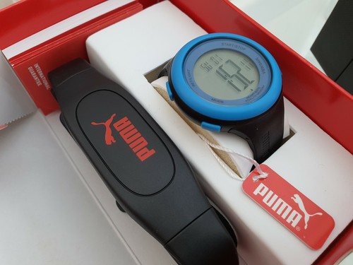 Orologio PUMA da uomo donna cardiofrequenzimetro facile da leggere. Grasso. Cronografo allarme 7 - Foto 11 di 12