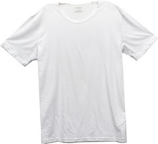 Emporio Armani Men  s White Eagle Stretch Crew Neck T-Shirt   Size XL   NIB