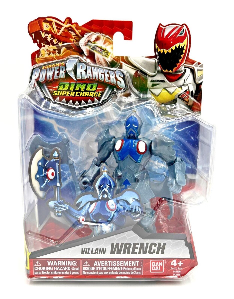 Power Rangers Dino Super Charge Villain Wrench Figure 43218 | eBay