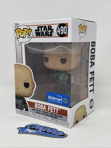 Boba Fett #490 Star Wars The Mandalorian Walmart Funko Pop! Free Shipping
