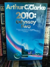 2010 ODYSSEY TWO_ Arthur C. Clarke_HCDJ_1st Edn / First Print_Ex-library_VG