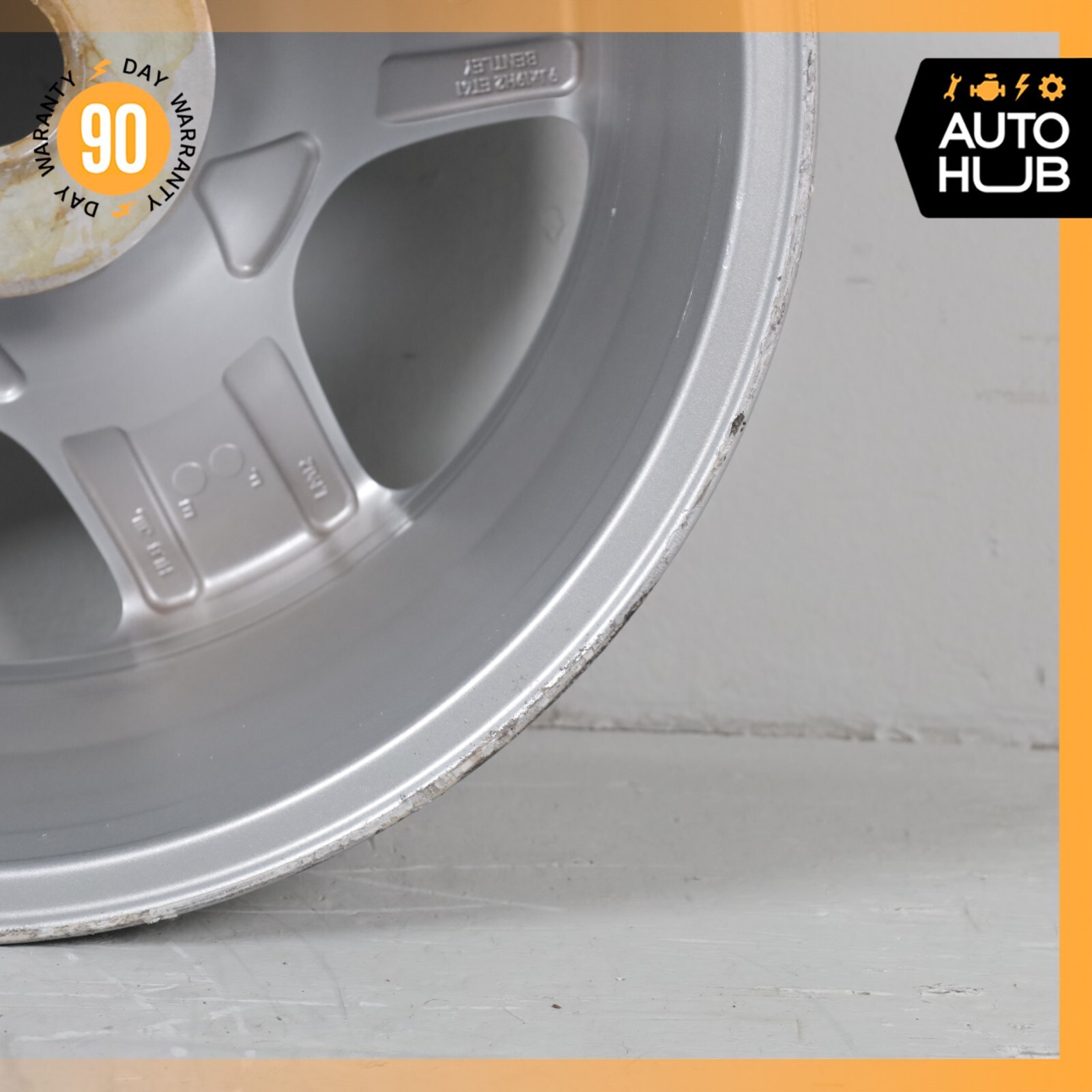 Bentley Continental GTC Flying Spur 9 x 19 19" Wheel Rim Silver 3W0601025AK OEM