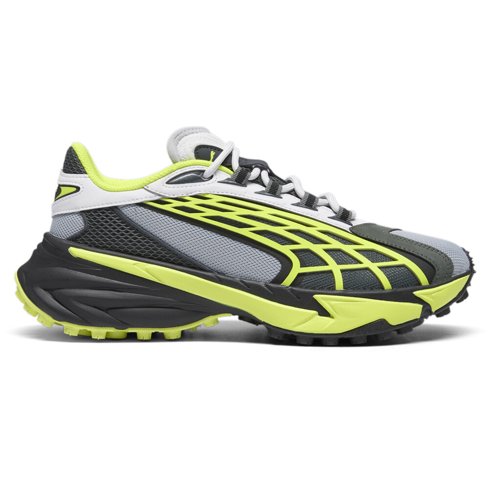 Повседневные мужские кроссовки Puma Spirex Scifi на шнуровке серого цвета 39842801