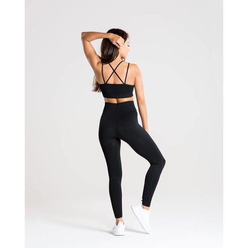 Neu mit Etikett Damen XS Best Power nahtloser schwarzer Sport-BH formend atmungsaktiv Unterstützung - Bild 7 von 9