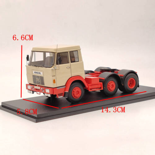 NEO MODELOS ESCALA 1/43 Hanomag Henschel Frontsteer F211 Camión NEO45311 beige y rojo - Imagen 6 de 6