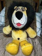 Vintage Hubert Lion Harris Bank Large Stuffed Plush 22  Tush  Hang Tag