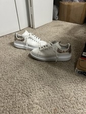 Alexander McQueen Mens Size 11 White Leather ...