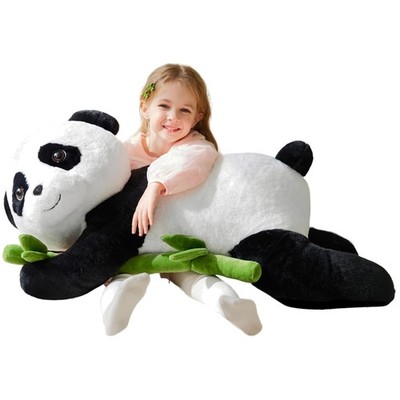 Fluffy Jumbo Panda Plush Toy - 30'' Huge Size