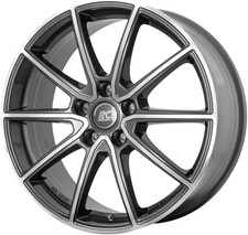 4x Alufelgen RC-DESIGN RC32 Himalaya Grey Voll-Poliert (HGVP) 8x19 ET38 LK5 112