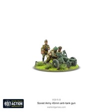 Soviet Union - 45mm Anti Tank Gun: Warlord Games Bolt Action