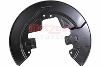 Metzger Autoteile Spritzblech, Bremsscheibe Links, Vorderachse FüR Volvo